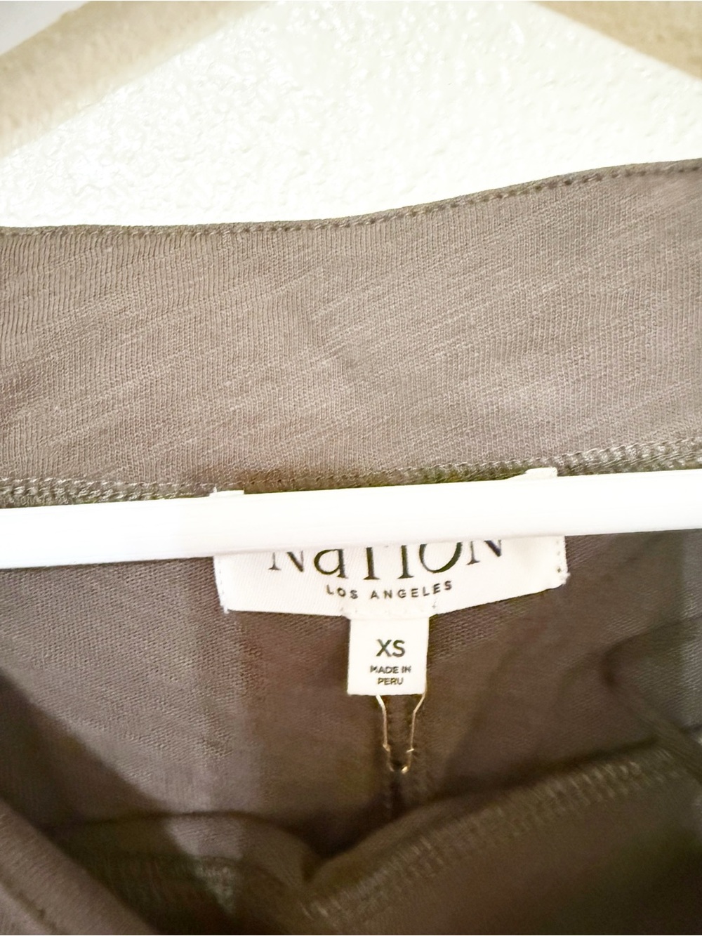 Anthropologie Nation Los Angeles Cotton Rochelle Boat Neck Sweater Top XS NEW - Picture 8 of 9